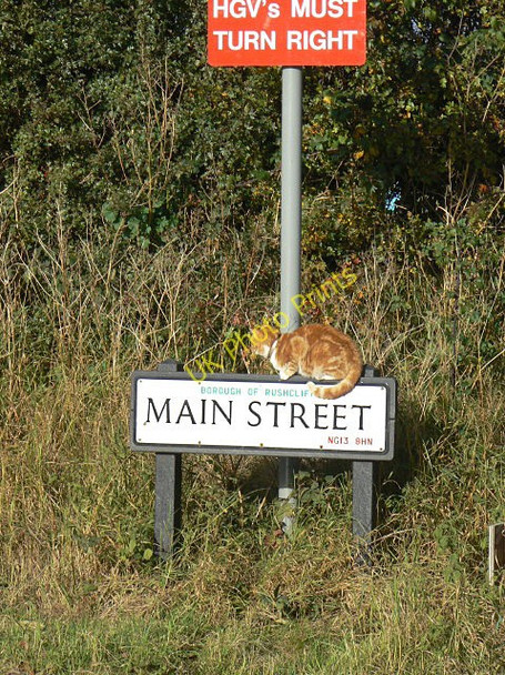 Photo 6"x4" Main Street, Newton Burrowsmoor Holt c2009