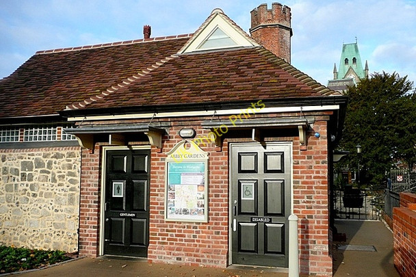 Photo 6"x4" Public toilets in Abbey Gardens Winchester c2009