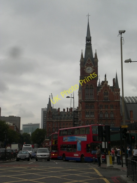 Photo 6"x4" St Pancras Station, Euston Road NW1 London c2009