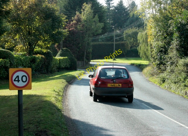 Photo 6"x4" 2009 : B4069 heading south at Kington Langley Bowldown c2009