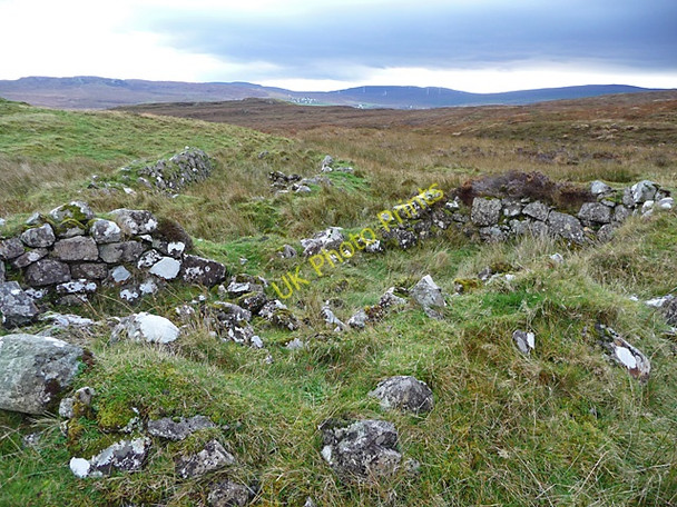 Photo 6"x4" Ruins at Greshornish Flashader c2009