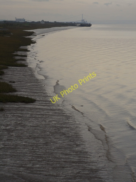 Photo 6"x4" Humber Foreshore at Goxhill Haven North End\/TA1022 c2009