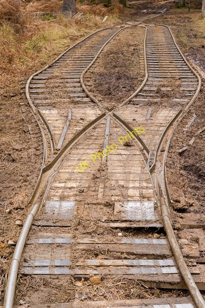 Photo 6"x4" Warwickslade Cutting: passing loop detail Bank\/SU2807 c2009