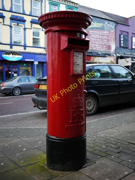 Photo 6"x4" Postbox, Bangor Bangor\/J5081 c2009
