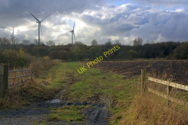 Photo 6"x4" Wind Turbines Embleton\/NZ4129 c2009