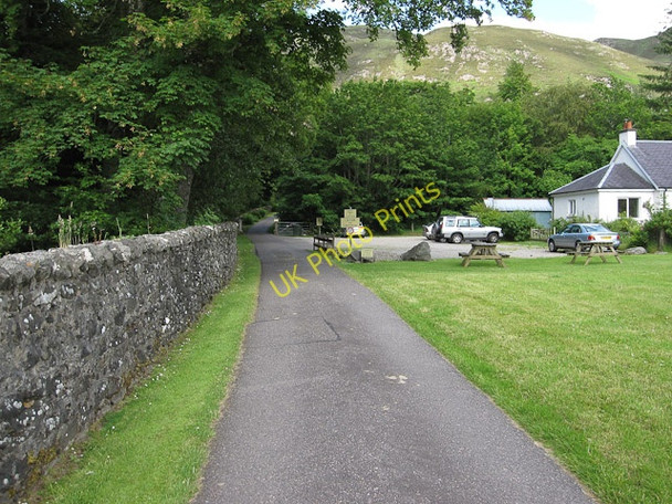 Photo 6"x4" Attadale gardens car park Attadale c2009