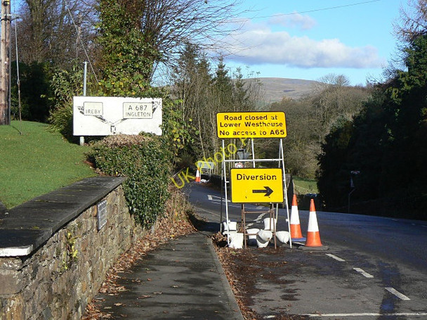Photo 6"x4" Road junction at Burton-in-Lonsdale Burton in Lonsdale c2009