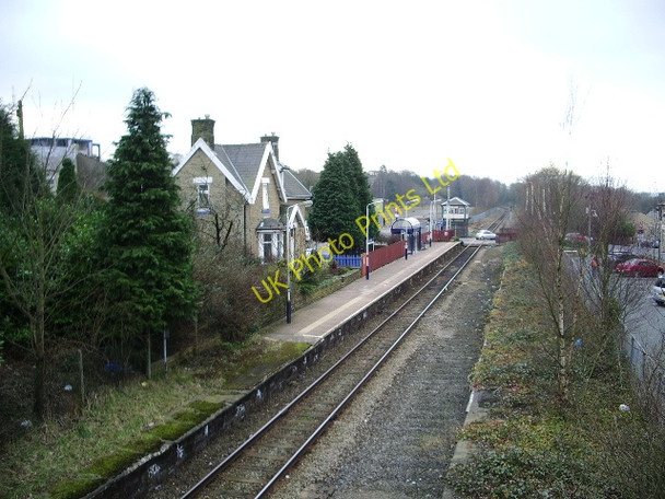 Photo 6"x4" Brierfield Railway Station Brierfield c2008