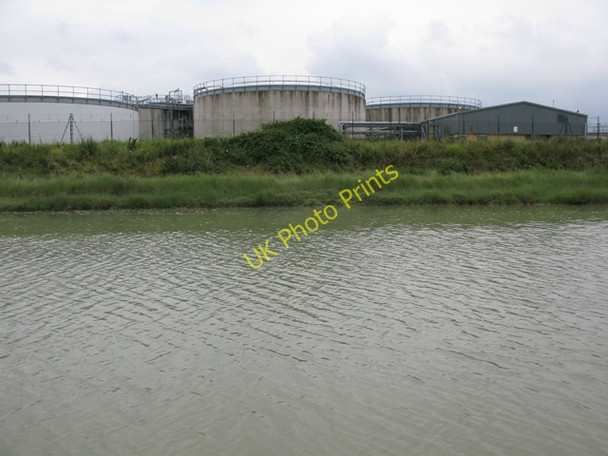 Photo 6"x4" Waste water treatment works on the banks of the River Stour Sandwich c2009
