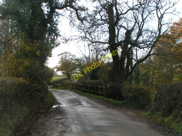 Photo 6"x4" Lane crossing the river Clyst Higher Burrowtown c2009