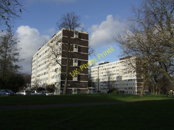Photo 6"x4" The Two Towers in Ladywood Smethwick c2009