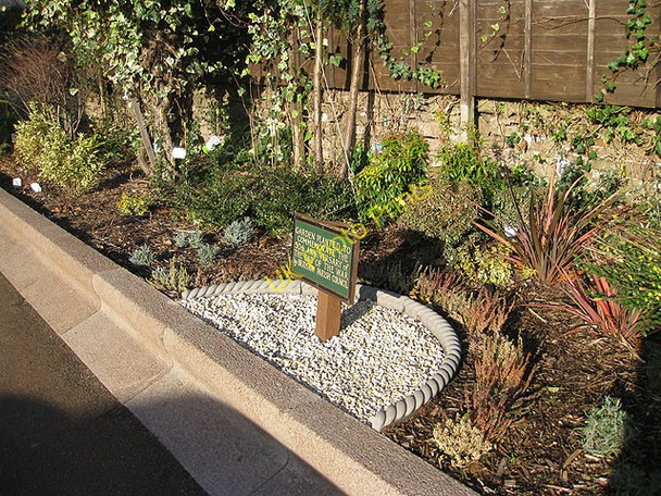 Photo 6"x4" Commemorative garden near Wilton Bridge Ross-on-Wye c2009