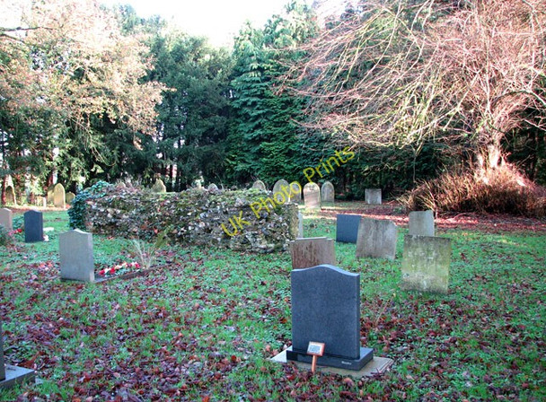 Photo 6"x4" The remains of St Peter's church Lower East Carleton c2009