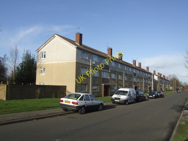 Photo 6"x4" Council Housing - Primrose Avenue Fordhouses c2009