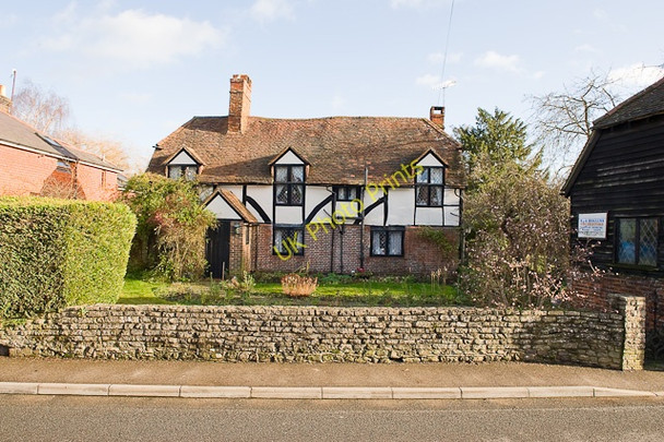 Photo 6"x4" Yew Tree cottage, Thursley Road Elstead c2009