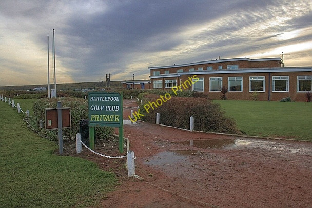 Photo 6"x4" Hartlepool Golf Clubhouse Hart Station c2009