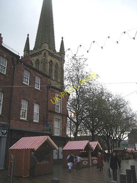 Photo 6"x4" German Christmas market (2) Wakefield\/SE3320 c2009