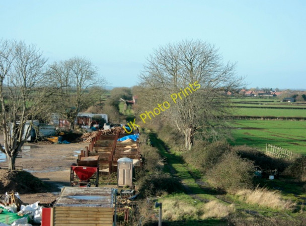 Photo 6"x4" 2009 : Line of the old railway to Trowbridge Redstocks c2009