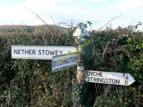Photo 6"x4" SCC finger-post at Dodington Dodington\/ST1740 c2009