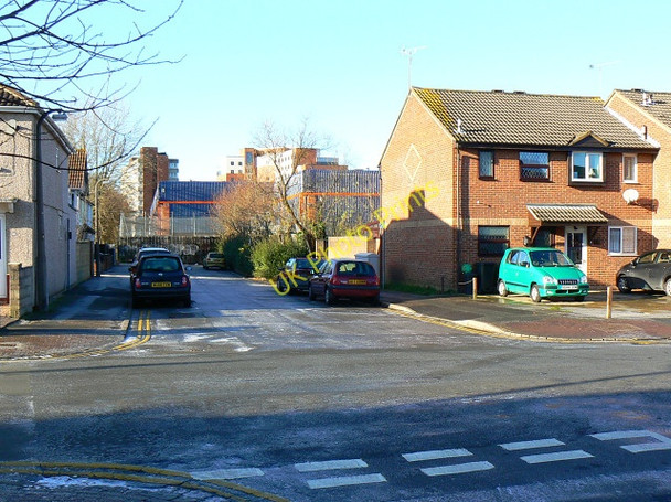 Photo 6"x4" Newcastle Street and its junction with Plymouth Street, Swindon Swindon\/SU1685 c2009
