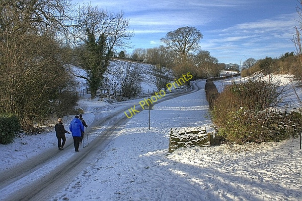 Photo 6"x4" Road to Kirby Hill Kirby Hill\/NZ1306 c2009