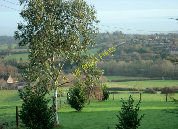 Photo 6"x4" 2009 : East from the A362 near Vallis House Frome c2009