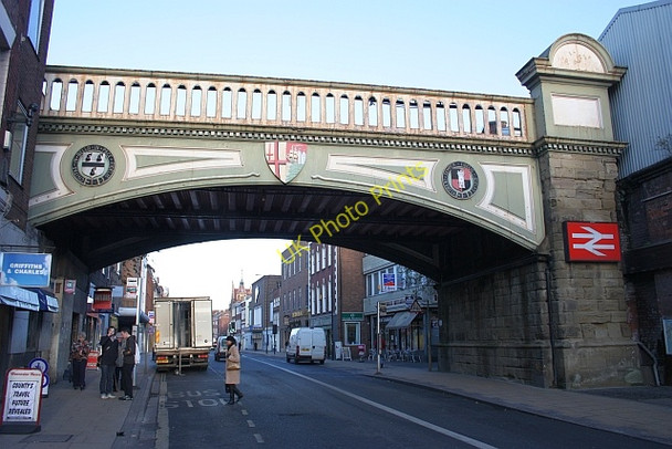 Photo 6"x4" Foregate street railway bridge Worcester c2009