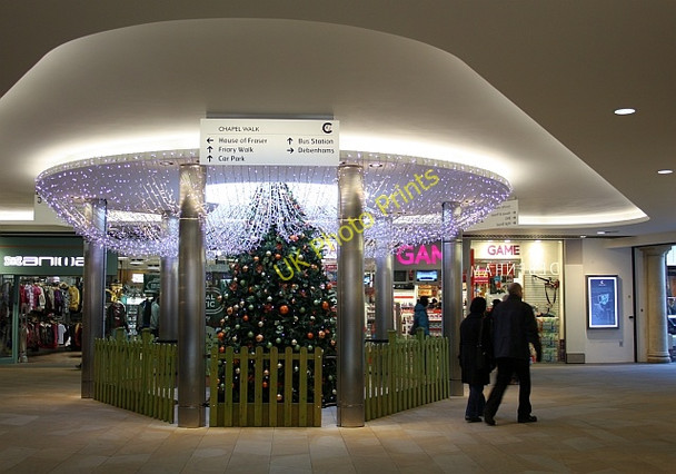 Photo 6"x4" Crowngate at Christmas Worcester c2009