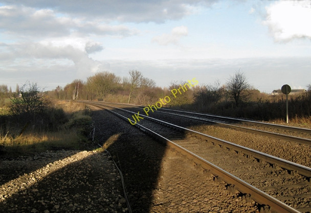 Photo 6"x4" The Railway towards Ulceby Ulceby Skitter c2009