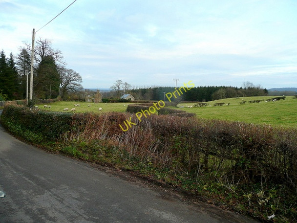 Photo 6"x4" View to Little Greenmoors Llanover\/SO3108 c2009