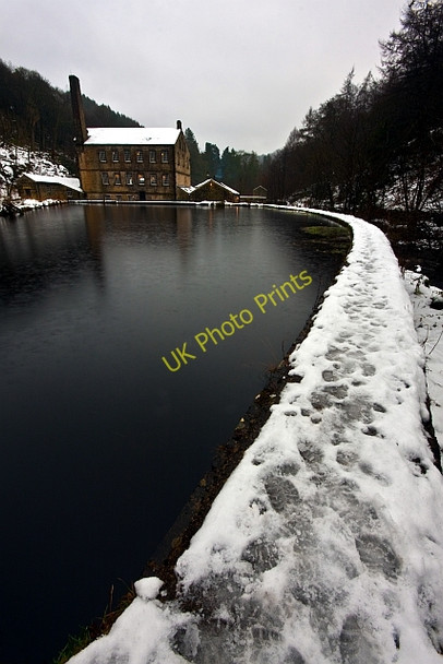 Photo 6"x4" Gibsons Mill Hebden Bridge c2009