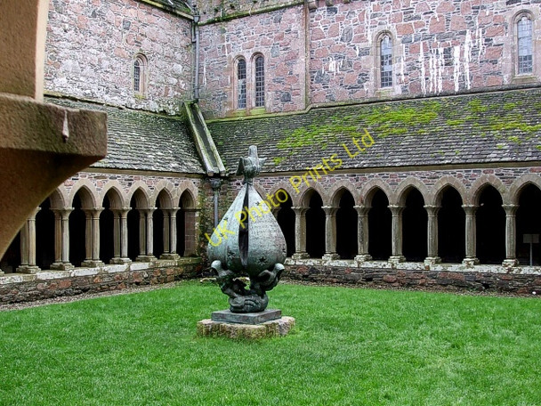 Photo 6"x4" Abbey Cloisters, Iona Baile M\u00f2r c2006