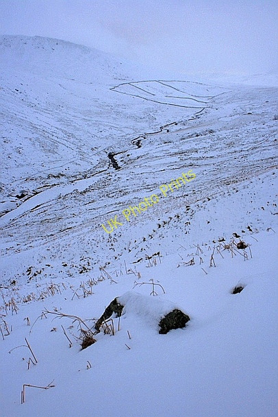 Photo 6"x4" Looking up the Glenderaterra Valley Threlkeld c2009