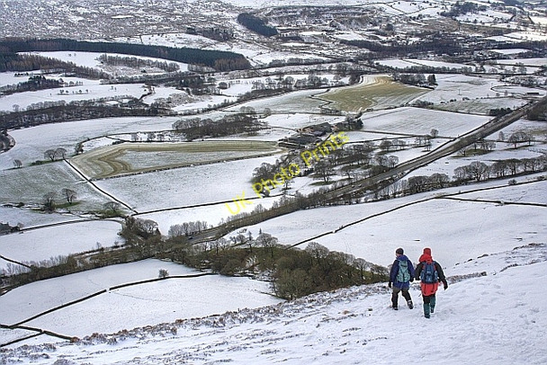 Photo 6"x4" Descending Doddick Fell Scales\/NY3426 c2009