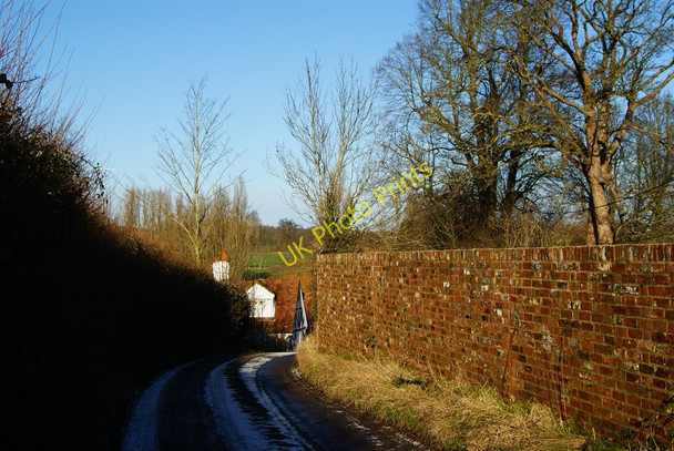 Photo 6"x4" Wall on Isington Lane, Hampshire Isington c2010