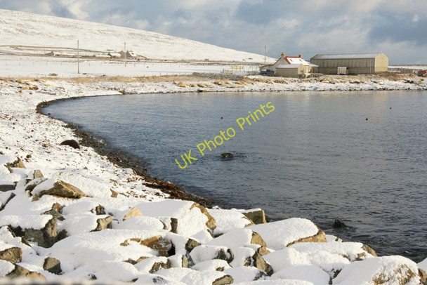 Photo 6"x4" North Booth, Haroldswick Clibberswick c2010