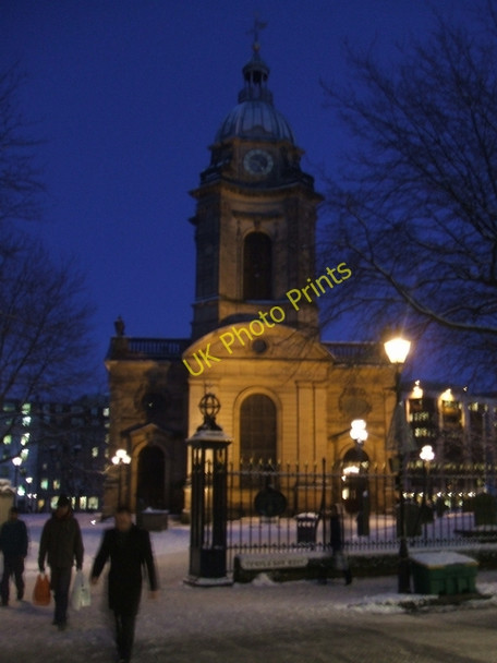 Photo 6"x4" St Philip's Cathedral Lee Bank c2010