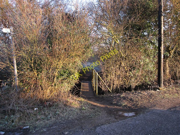 Photo 6"x4" Footpath to Soham Soham c2010