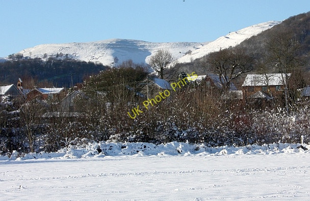 Photo 6"x4" St Wulstan's Nature Reserve in the snow Marl Bank c2010