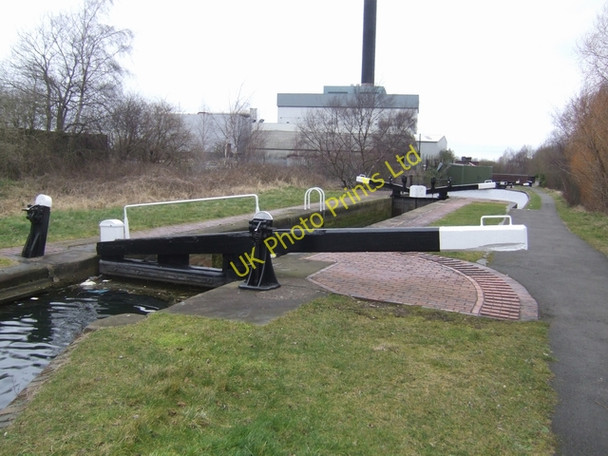 Photo 6"x4" Birmingham Canal - Wolverhampton Lock 7 Wolverhampton c2008