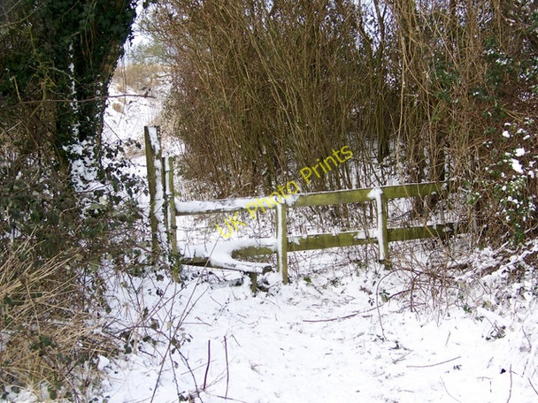 Photo 6"x4" Stile, Bishopstone Hollow Croucheston c2010
