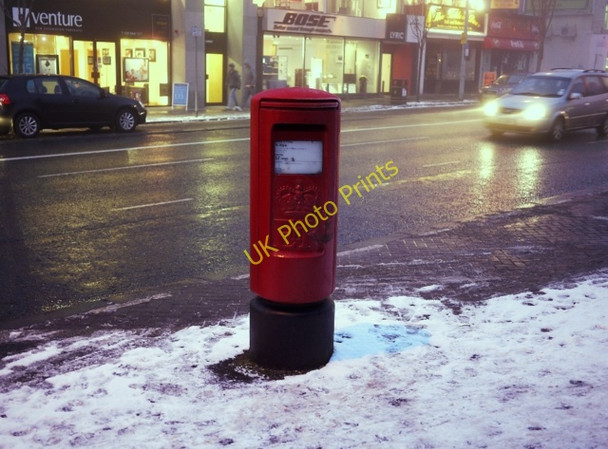 Photo 6"x4" Postbox, Lisburn Road Belfast c2010