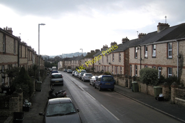 Photo 6"x4" Houses of local brick, Gestridge Road, Kingsteignton Newton Abbot c2010