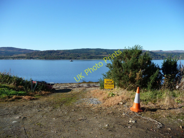Photo 6"x4" Slip at Loch Fyne Noise Range Creggans c2009