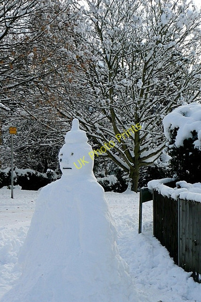 Photo 6"x4" Frosty in Reading Reading c2010