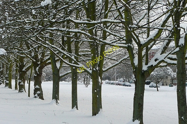 Photo 6"x4" Snowy Southcote Churchend\/SU6772 c2010 P1