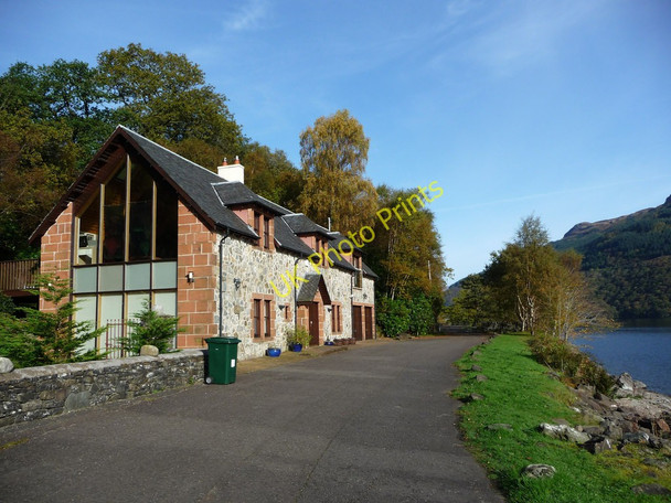 Photo 6"x4" House beside the cycle path, west shore of Loch Lomond Rowardennan c2009