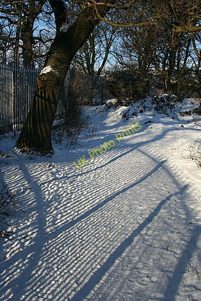 Photo 6"x4" Zoo Fence Murrayfield\/NT2173 c2010