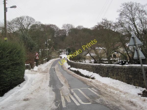 Photo 6"x4" Road over Beamishburn Bridge Stanley\/NZ1952 c2010