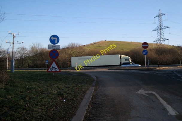 Photo 6"x4" Junction of a minor road with the A38 (T) Heathfield\/SX8376 c2010